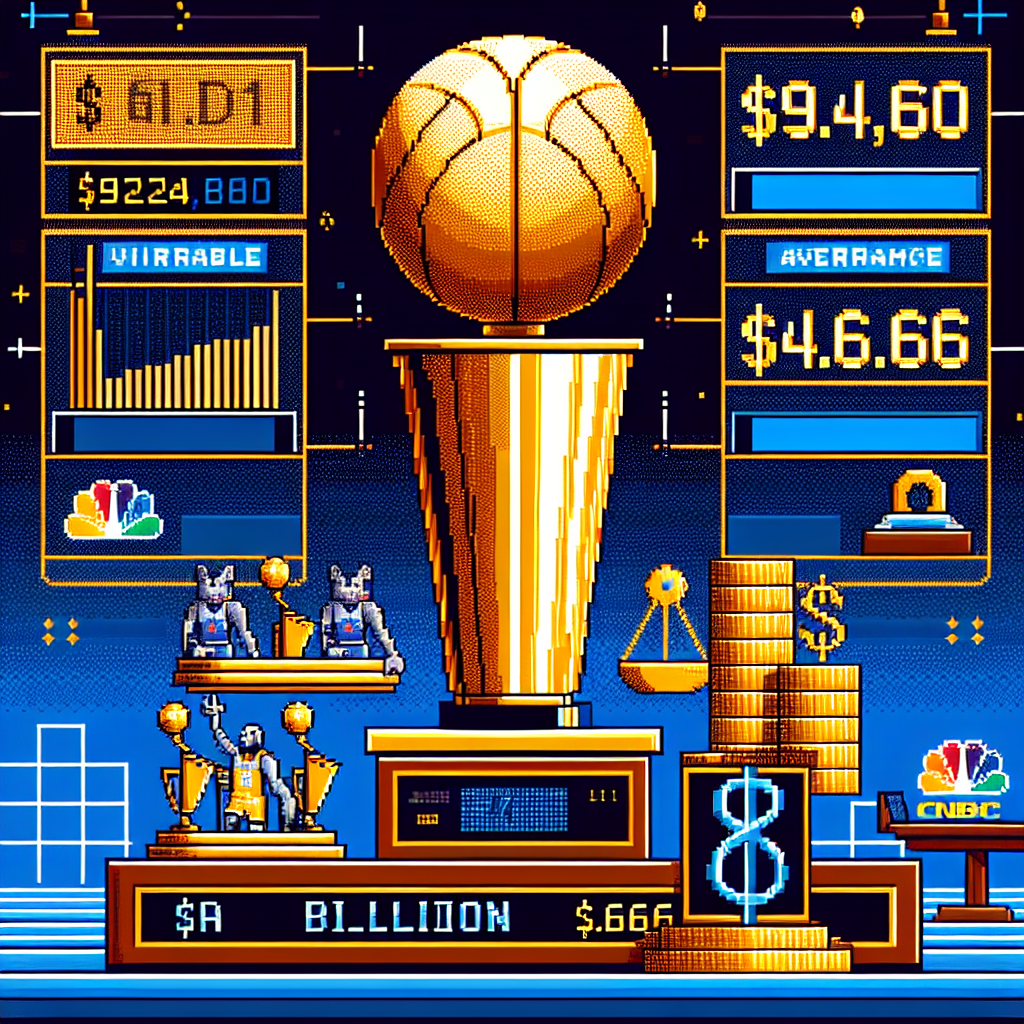 Warriors most valuable at $9.4 billion, average NBA franchise worth $4.66 billion in CNBC valuations – NBC Sports | Analysis by Brian Moineau