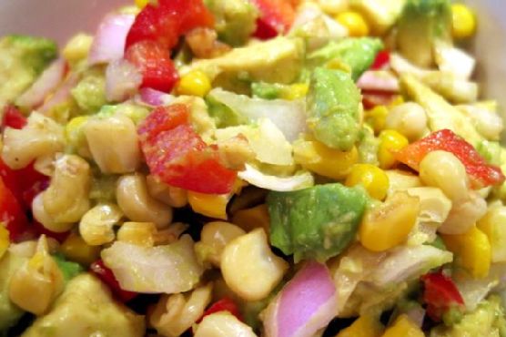 Corn Avocado Salsa | Made by Meaghan Moineau