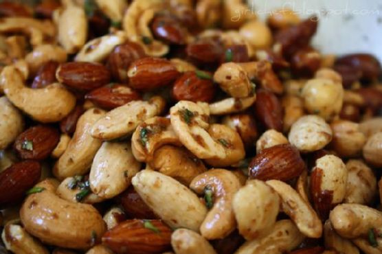 Sweet and Spicy Nuts | Made by Meaghan Moineau