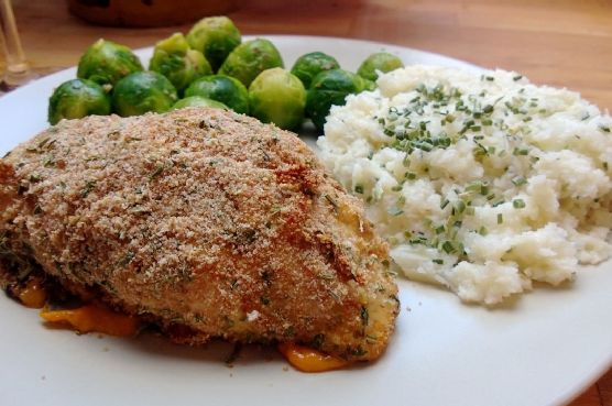 Herb and Cheddar Cordon Bleu | Made by Meaghan Moineau