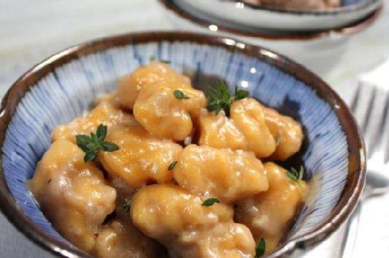Butternut Squash Gnocchi With Whiskey Cream Sauce | Made by Meaghan Moineau