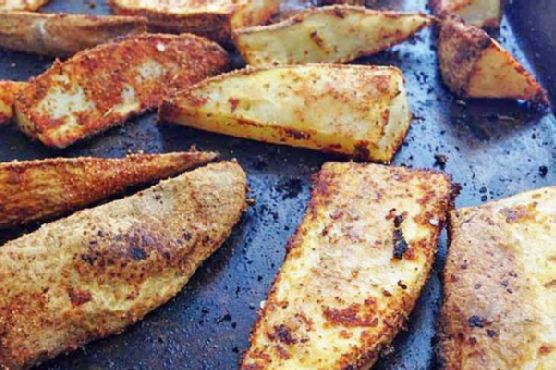 Cajun Potato Wedges | Made by Meaghan Moineau