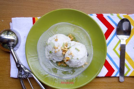 Coconut Guava Ice cream | Made by Meaghan Moineau