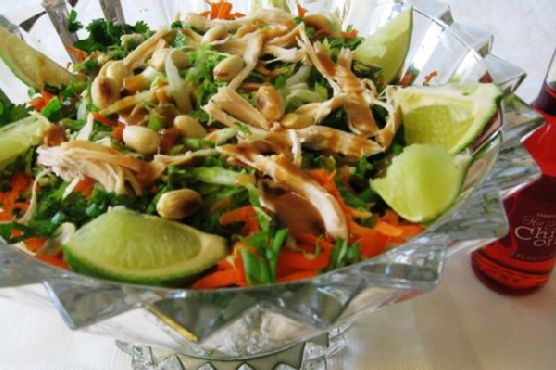 Chinese Chicken Salad With Chipotle Dressing | Made by Meaghan Moineau