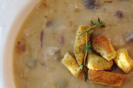 Bacon & Potato Soup, Gluten & Dairy Free | Made by Meaghan Moineau