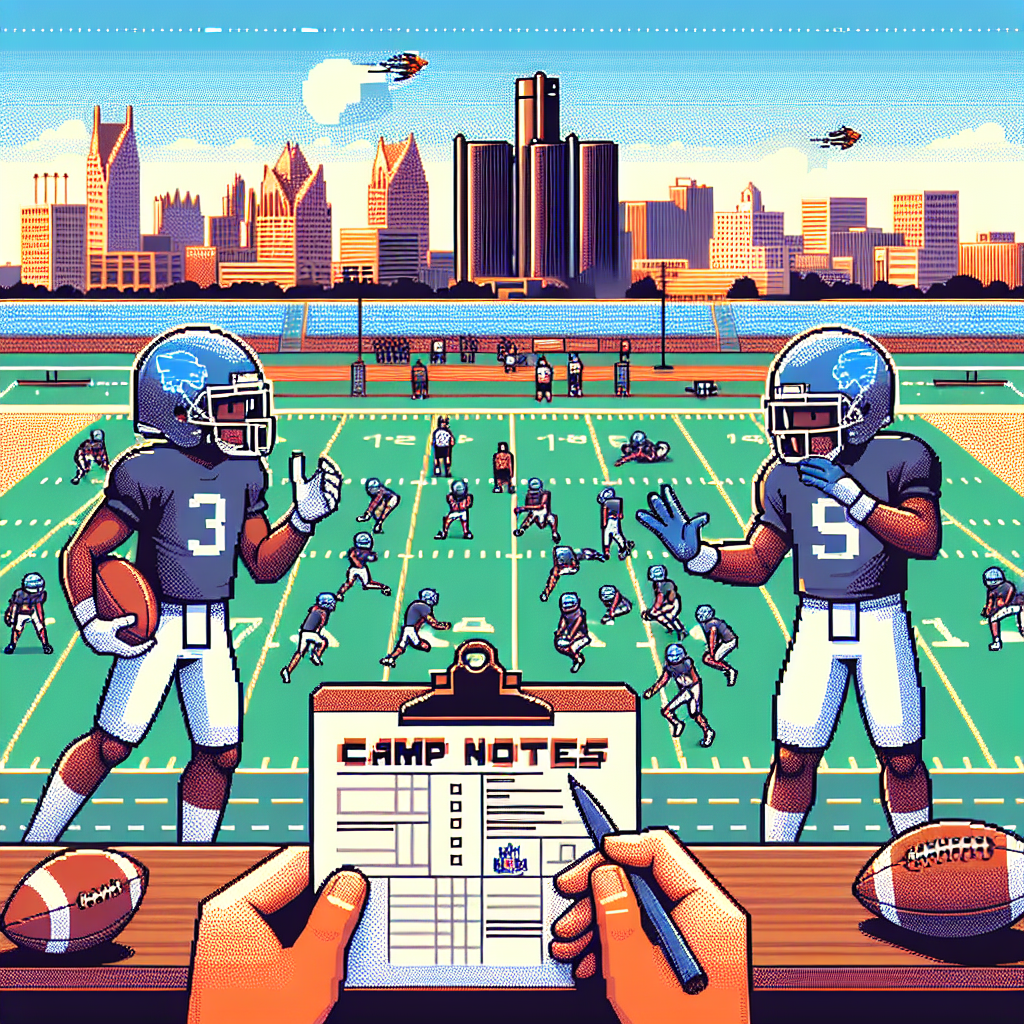 Camp Notes: Rookie receivers TeSlaa & Lovett making plays at practice – Detroit Lions | Analysis by Brian Moineau