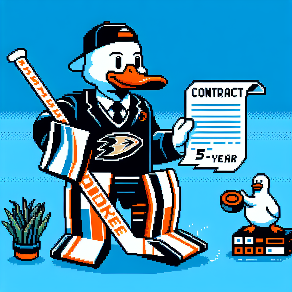 Ducks Sign Dostal to Five-Year Contract – NHL.com | Analysis by Brian Moineau