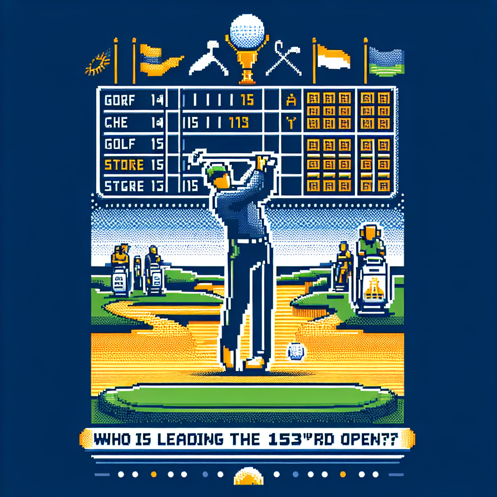 Who is leading The 153rd Open? – The Open | Analysis by Brian Moineau