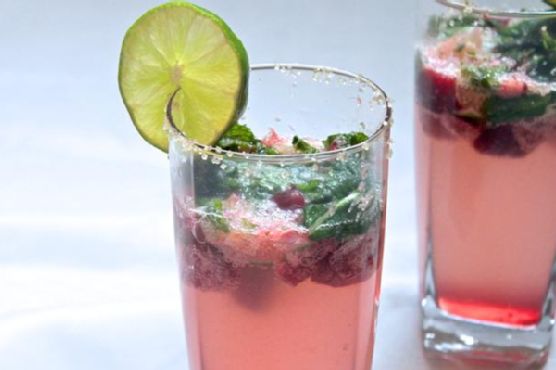 Cherry Lime Mojito | Made by Meaghan Moineau