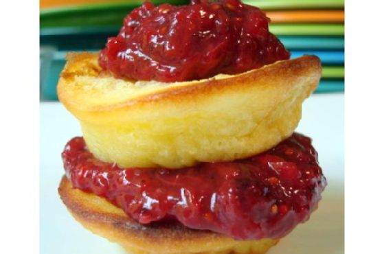 Dutch Babies With Mulberry-Rhubarb Compote | Made by Meaghan Moineau