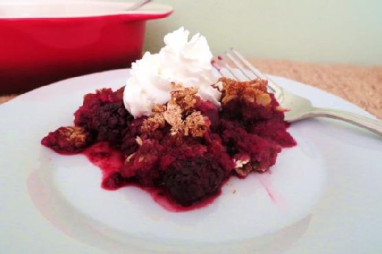 Berry Fruit Crumble | Made by Meaghan Moineau