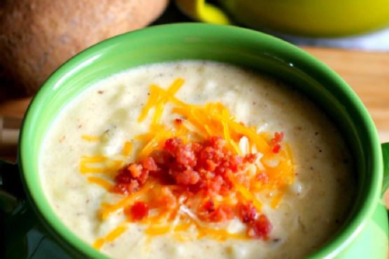 How to Make The Ultimate Slow Cooker Potato Soup | Made by Meaghan Moineau