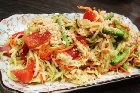 Thai Green Mango Salad | Made by Meaghan Moineau