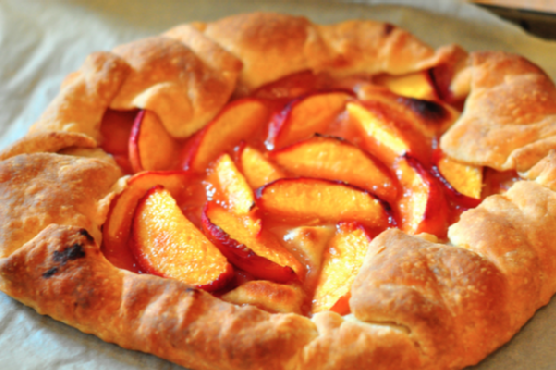 Peach Crostata | Made by Meaghan Moineau