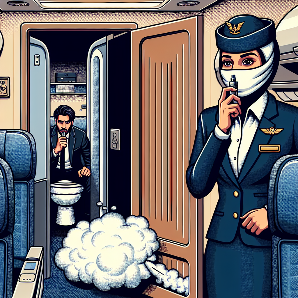 Flight Attendant Weighs in on Video of Man Vaping in Plane Bathroom – TODAY.com | Analysis by Brian Moineau