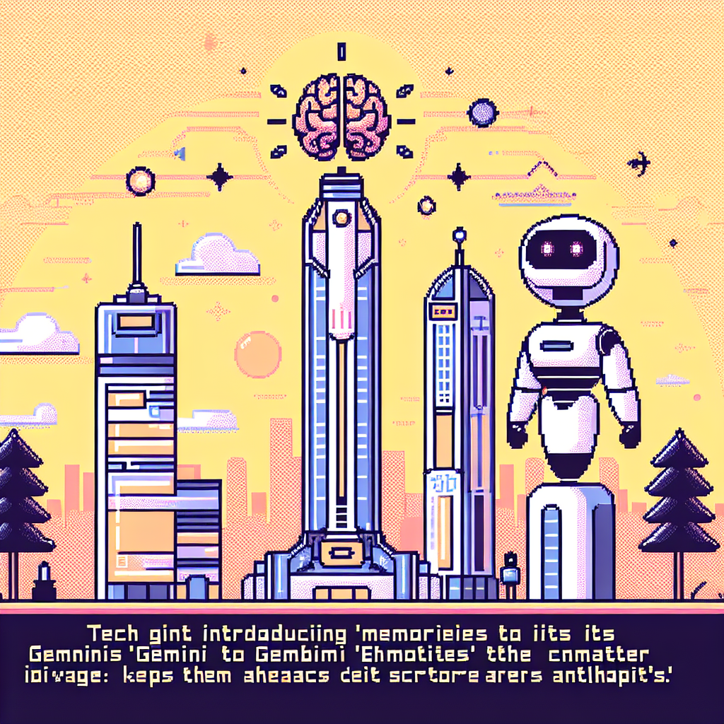 Google adds memories to the Gemini chatbot, staying a step ahead of Anthropic – Mashable | Analysis by Brian Moineau