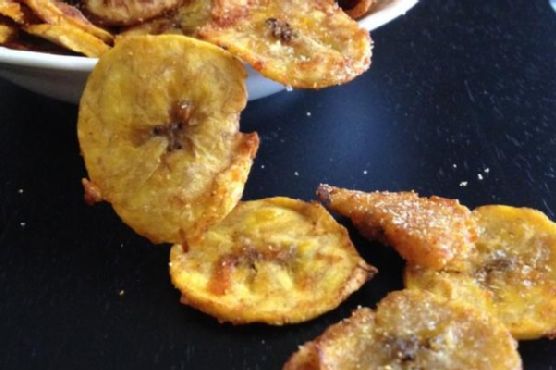 Garlic & Spice Plantain Chips | Made by Meaghan Moineau