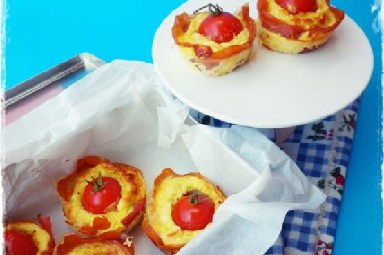 Mini Ham Omelets | Made by Meaghan Moineau