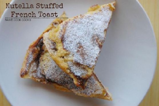 Nutella Stuffed French Toast | Made by Meaghan Moineau