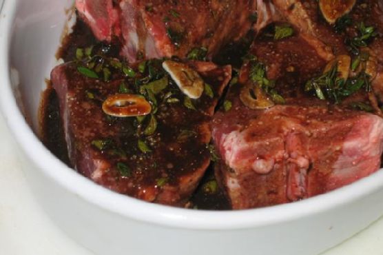 Balsamic Marinated Lamb Chops | Made by Meaghan Moineau