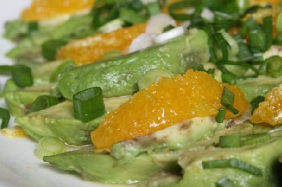 Avocado and Orange Salad With Orange-Ginger Dressing | Made by Meaghan Moineau