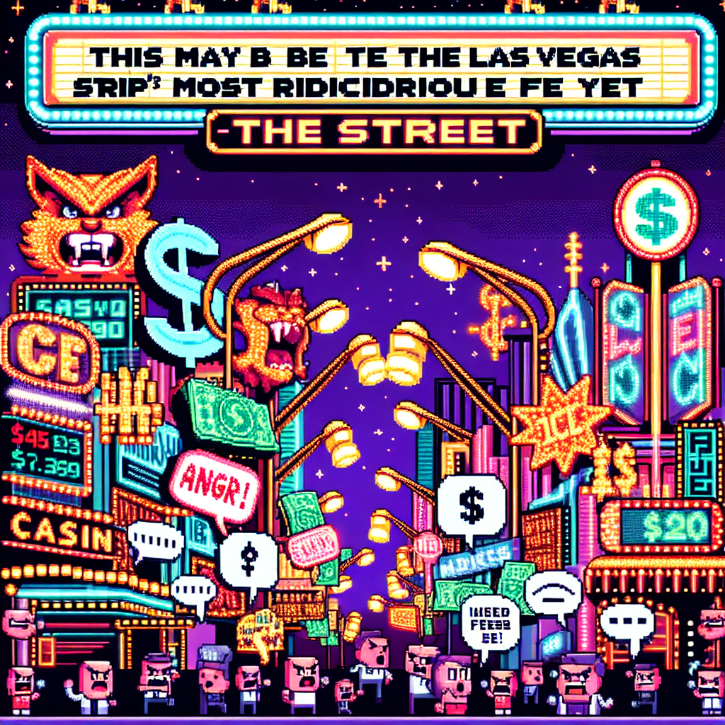 This may be the Las Vegas Strip’s most ridiculous fee yet – TheStreet | Analysis by Brian Moineau