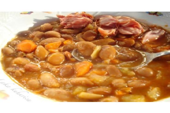 Beans With Smoked Pork Hock | Made by Meaghan Moineau