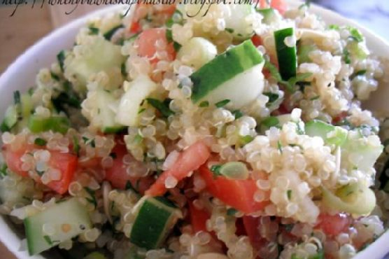 Quinoa Tabbouleh Salad | Made by Meaghan Moineau