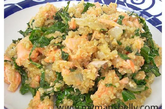 Salmon Quinoa Risotto | Made by Meaghan Moineau