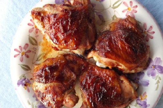 BBQ” Style Chicken Thighs | Made by Meaghan Moineau