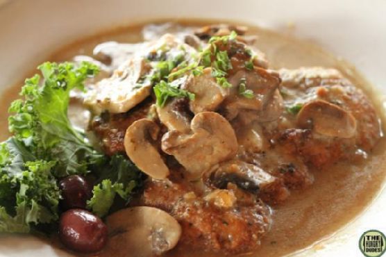 Sauteed Chicken With Mushrooms and Cream | Made by Meaghan Moineau