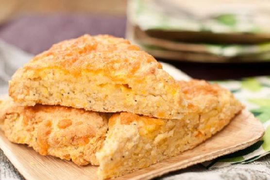 Cheesy Potato Corn Scones | Made by Meaghan Moineau