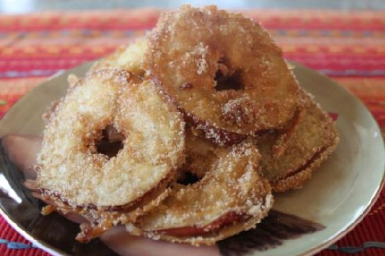Cinnamon Sugar Fried Apples | Made by Meaghan Moineau