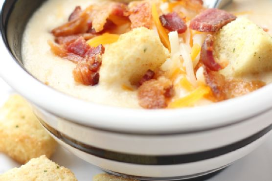 Creamy Cauliflower Chowder | Made by Meaghan Moineau