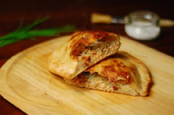 Smoked Salmon and Mascarpone Calzone | Made by Meaghan Moineau