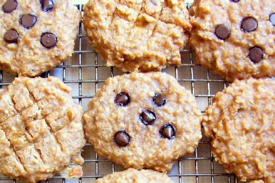 Watching What I Eat: Peanut Butter Banana Oat Breakfast Cookies with Carob / Chocolate Chips | Made by Meaghan Moineau
