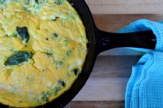 Zucchini & Basil Frittata | Made by Meaghan Moineau