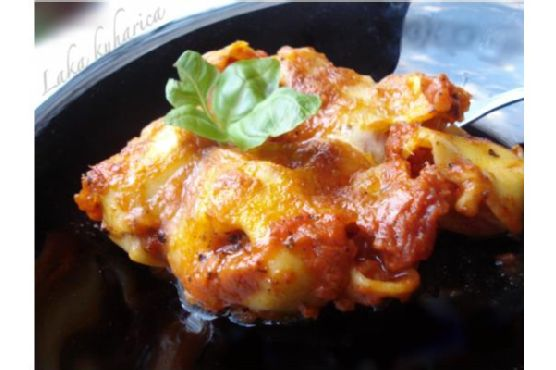 Baked Tortellini In Red Sauce | Made by Meaghan Moineau