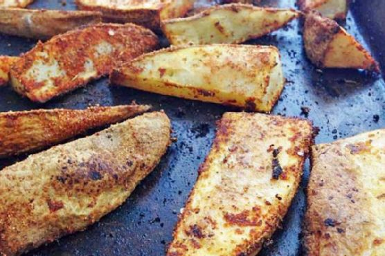 Cajun Potato Wedges | Made by Meaghan Moineau