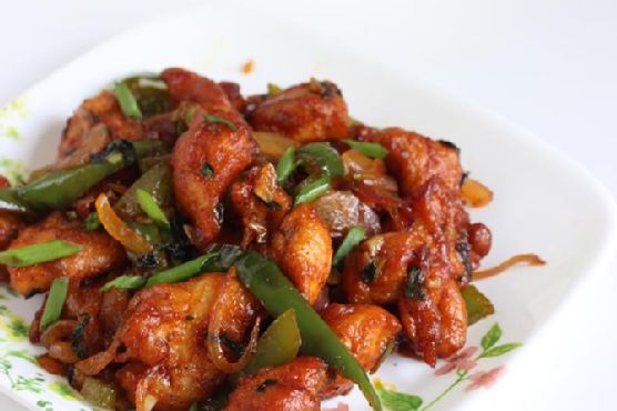 chilli chicken | Made by Meaghan Moineau