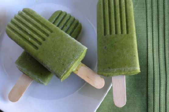 Green Monster Ice Pops | Made by Meaghan Moineau