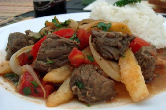 Liz’s Lomo Saltado | Made by Meaghan Moineau