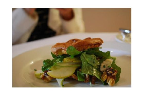 Pear Salad With Walnuts and Blue Cheese | Made by Meaghan Moineau