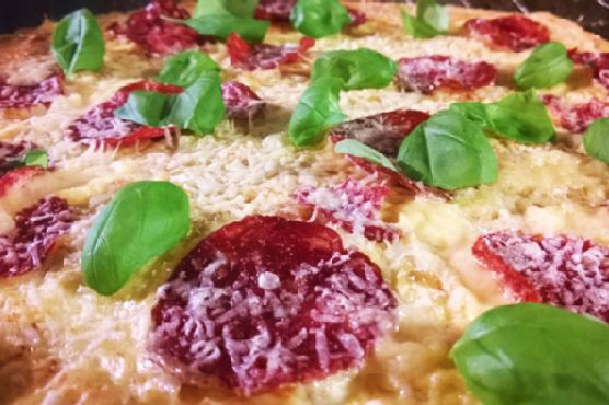 Pittata – Pizza Frittata | Made by Meaghan Moineau