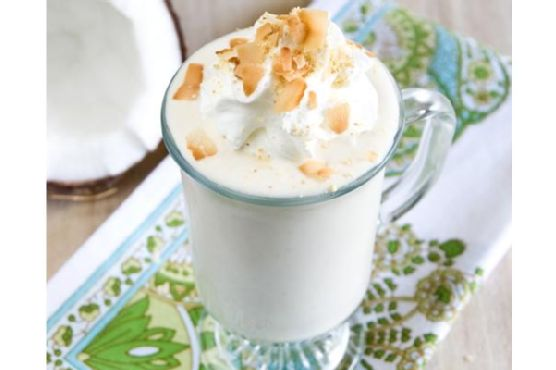Coconut Cream Pie Vegan Milkshake | Made by Meaghan Moineau