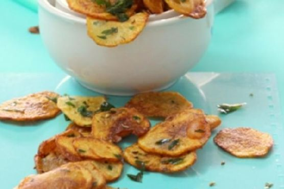 Curry Leaves Potato Chips | Made by Meaghan Moineau