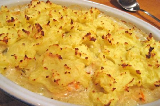 Fish Pie With Fresh and Smoked Salmon | Made by Meaghan Moineau