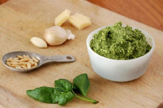 Quick N’ Easy Basil Pesto | Made by Meaghan Moineau