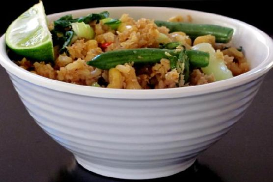 Thai Savory Brown Fried Rice | Made by Meaghan Moineau