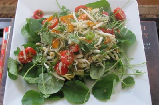 Watercress Salad With Miso-Lime Dressing | Made by Meaghan Moineau